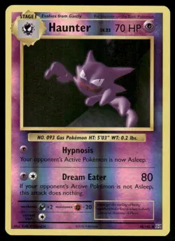 Pokemon Cards Haunter 48/108 Reverse Holo Evolutions Uncommon NM - Image 1