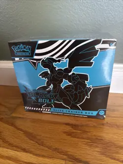 Pokemon TCG Scarlet & Violet Black Bolt ETB Elite Trainer Box Sealed - Image 1