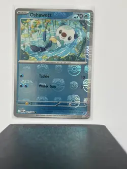NM Oshawott (Master Ball Pattern)021/086/086 Common SV: White Flare Pokemon - Image 1