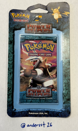 Pokemon EX Power Keepers Booster Pack Sealed +Store Packaging - read description - Image 1