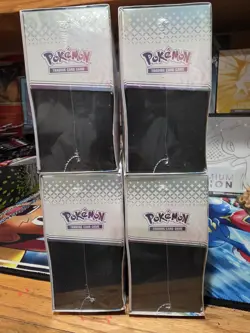 LOT OF 4 - Pokemon Prismatic Evolutions Elite Trainer Box ETB New Factory Lot 2 - Image 2