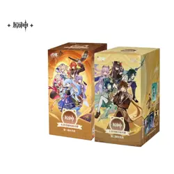 SHININGSOUL GENSHIN IMPACT Official TCG Booster Box Anime Game Card Vol.1+Vol.2 - Image 1