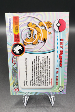 2000 Topps Chrome Series 2 - Pokemon Hypno #97 - Image 4