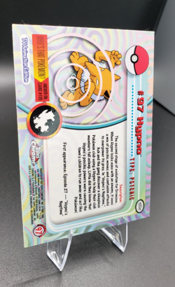 2000 Topps Chrome Series 2 - Pokemon Hypno #97 - Image 5
