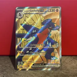 Pokemon Cynthia's Garchomp ex 215/182 Sv10 Destined Rivals Ultra Rare Holo 330 … - Image 1