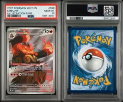 Pokemon White Flare EN #098 Emboar Illustration Rare PSA 10 - Image 3