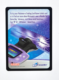 🚨 RARE INSERT for PROMO 50 Celebi - Pokemon 4Ever Movie WOTC Fresh Pull - Image 2