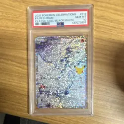 The Pokemon Company Reshiram 113/114 Celebrations Full Art Holo PSA 10 2021 - Image 1