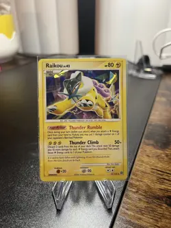 Pokemon TCG Raikou Pokemon Promos 16/132 exclusive Cracked Ice Holo - Image 1