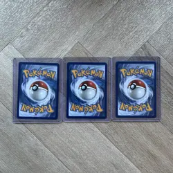 Pokemon TCG First Partner Illustration Collection Series 1 Gen 7 Starters Set - Image 2