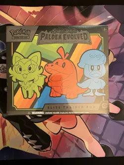 Pokemon TCG Scarlet & Violet Paldea Evolved Elite Trainer Box- SEALED NEW 820650853678 - Image 1