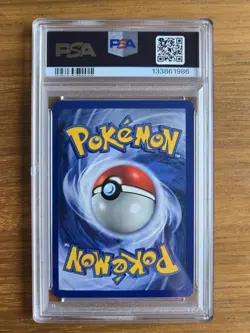 1999 POKEMON FOSSIL #5 GENGAR HOLO PSA 7 NM - Image 2