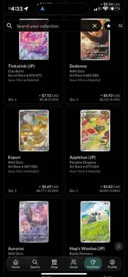 Pokemon TCG Lot Of 18 Double Rare/Art NM Japanese All In Binder - Image 3