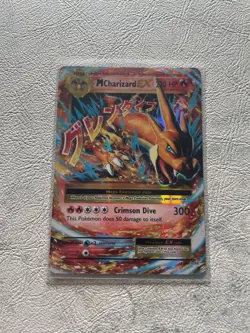 Pokemon TCG Mega-Charizard-EX Evolutions 13/108 Holo Holo Rare EX - Image 1