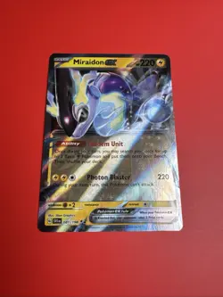 Miraidon EX ~ Pokemon Scarlet & Violet ~ Full Art Ultra Rare 081/198 - Image 1