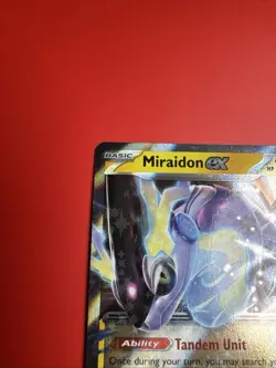 Miraidon EX ~ Pokemon Scarlet & Violet ~ Full Art Ultra Rare 081/198 - Image 4
