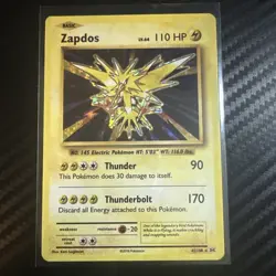 Pokemon XY Evolutions Lot – Mewtwo, Nidoking, Machamp, Zapdos + Hitmonchan - Image 5