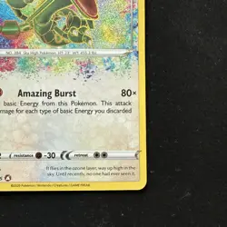 Pokemon TCG Rayquaza Amazing Rare, Vivid Voltage 138/185, Mint Condition - Image 4