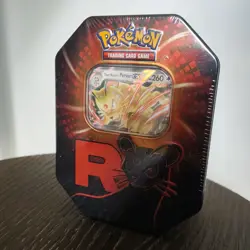 Pokemon TCG - Team Rocket’s Persian EX Tin - Sealed & Brand New - Image 1