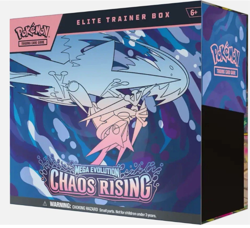 Presale Chaos Rising Pokemon Center ETB Elite Trainer Box PRESALE CONFIRMED - Image 1
