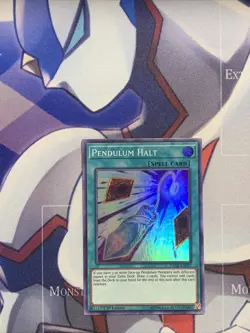 Yu-Gi-Oh! Pendulum Halt 1st Ed. DANE-EN097 Super Rare - Image 1
