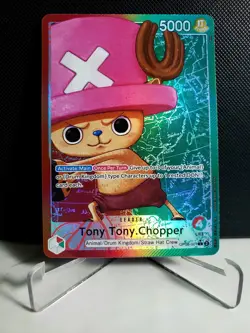 One Piece! Tony Tony Chopper OP08-001 Leader - Parallel Alt - NM/Mint - English - Image 1