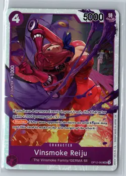 Legacy of the Master #OP12-063 Vinsmoke Reiju - Image 1