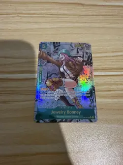 2025 One Piece OP12 EN Proxy Manga Alternate Art #118 Jewelry Bonny - Image 1