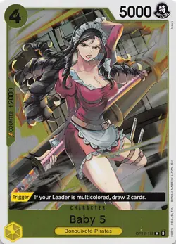 Baby 5 (112) Foil OP12-112 Legacy of the Master One Piece - Image 1