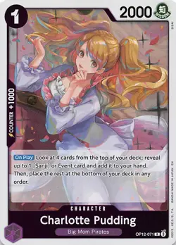 Charlotte Pudding Foil OP12-071 Legacy of the Master One Piece - Image 1