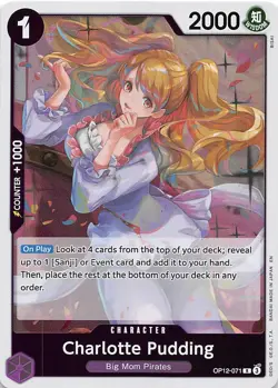 Charlotte Pudding Foil OP12-071 Legacy of the Master One Piece - Image 1