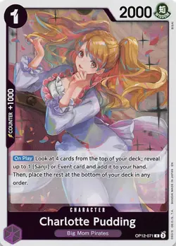 Charlotte Pudding Foil OP12-071 Legacy of the Master One Piece - Image 1