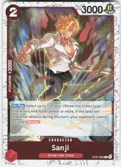Sanji Foil ST21-003 PRB-02 The Best One Piece - Image 1