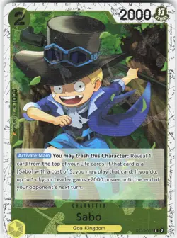 Sabo Foil ST13-007 PRB-02 The Best One Piece - Image 1