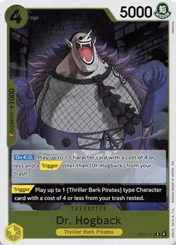 Dr. Hogback Foil OP14-110 The Azure Sea's Seven One Piece - Image 1