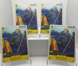 Roronoa Zoro Playset - OP07-113 x4 - 500 Years in the Future - One Piece TCG - Image 1