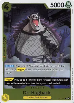 Dr. Hogback Foil OP14-110 The Azure Sea's Seven One Piece - Image 1