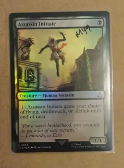 Assassin Initiate - 22 Foil MTG ACR - Image 1