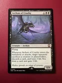 *** Archon of Cruelty *** Commander Modern Horizons 3 #197 NM MTG English - Image 1