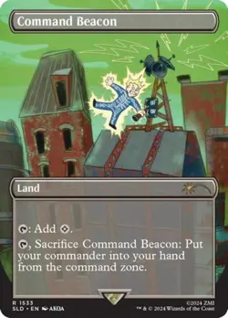 MTG English Command Beacon (1533) NM Normal Secret Lair - Image 1