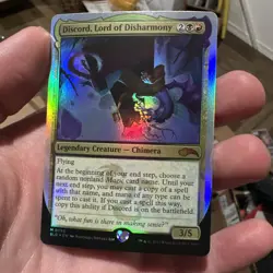 MTG English Discord, Lord of Disharmony Foil Secret Lair MLP - Image 1