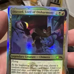 MTG English Discord, Lord of Disharmony Foil Secret Lair MLP - Image 3