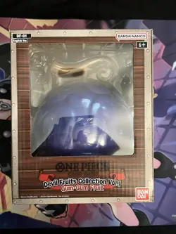 One Piece Card Game Devil Fruits Collection Volume 1 Gum-Gum Fruit DF-01 SEALED - Image 1