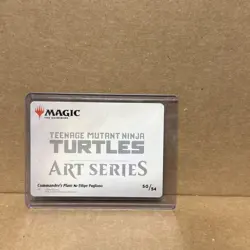 Commander's Plate Art Card Art Series: Teenage Mutant Ninja Turtles Regular - Image 2