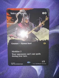 MTG Voice of Victory Borderless Tarkir Dragonstorm Regular Card NM - TDM 0331 - Image 3