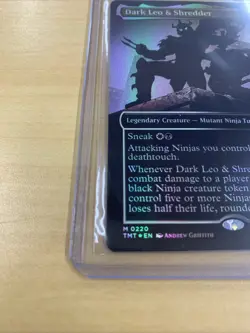 Dark Leo & Shredder (Borderless) Teenage Mutant Ninja Turtles Foil - Image 4