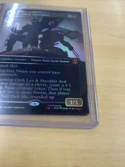 Dark Leo & Shredder (Borderless) Teenage Mutant Ninja Turtles Foil - Image 5