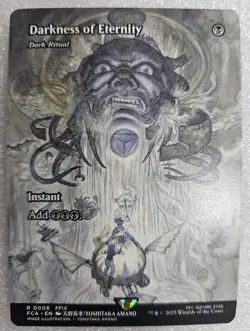 MTG Darkness of Eternity - Dark Ritual Showcase FINAL FANTASY: Through the Ages - Image 1