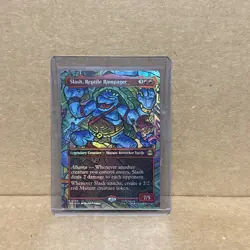 Slash, Reptile Rampager (Borderless) Teenage Mutant Ninja Turtles Foil - Image 1