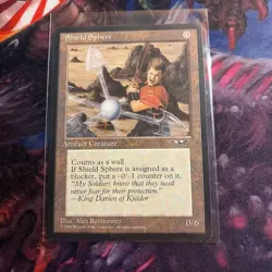 Shield Sphere - NM - Uncommon Magic the Gathering Alliances (ALL) 1996 WotC - Image 1